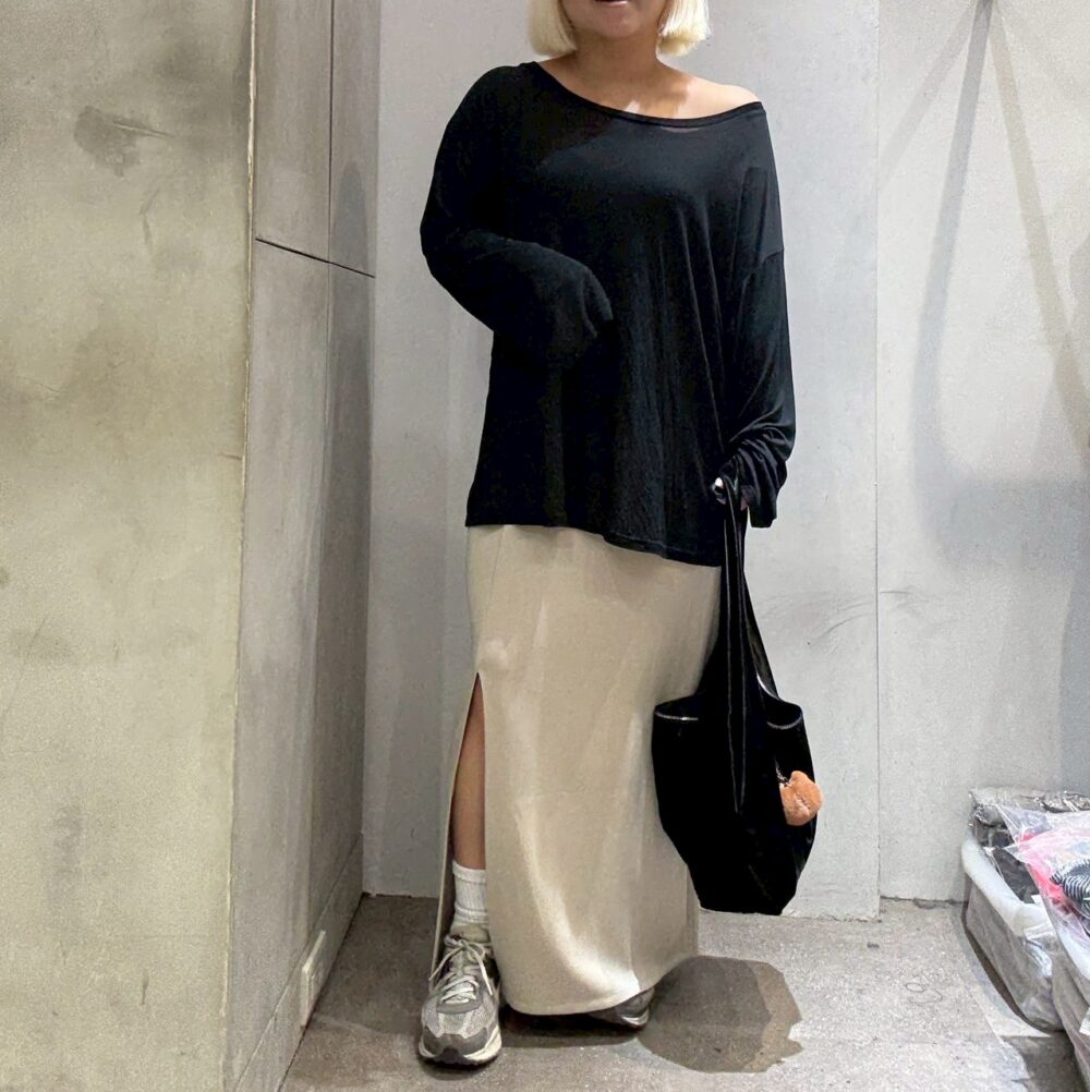 開叉長裙