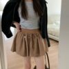 韓國麂皮裙